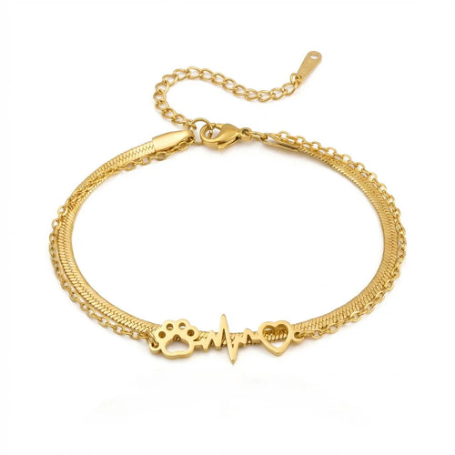 Free Heartbeat Love Bracelet